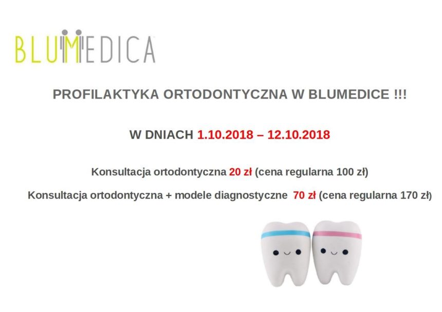 Profilaktyka ortodontyczna w Blumedice